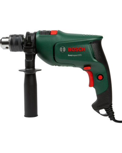 Дрель ударная Bosch EasyImpact 570 в кейсе  - фото 3