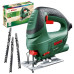 Лобзик Bosch PST 650 с 3 пильными полотнами