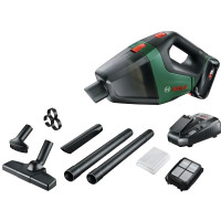 Пылесос аккумуляторный Bosch Universal Vac 18, 1 акб PBA 18 V 2.5 Ah W и з/у AL 1830 CV
