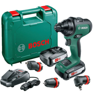 Акумуляторний безщітковий дриль-шурупокрут Bosch AdvancedDrill 18 Set з 2 акб 2.5 Ah і з/п, у кейсі