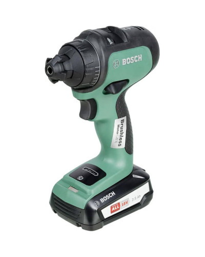 Аккумуляторный шуруповерт Bosch AdvancedDrill 18 Set, 2 акб PBA 18 V 2,5 Ah W-B, з/у AL 1830 CV  - фото 9