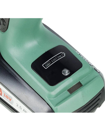 Аккумуляторный шуруповерт Bosch AdvancedDrill 18 Set, 2 акб PBA 18 V 2,5 Ah W-B, з/у AL 1830 CV  - фото 12