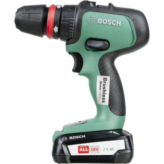 Акумуляторний безщітковий дриль-шурупокрут Bosch AdvancedDrill 18 Set з 2 акб 2.5 Ah і з/п, у кейсі