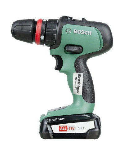 Аккумуляторный шуруповерт Bosch AdvancedDrill 18 Set, 2 акб PBA 18 V 2,5 Ah W-B, з/у AL 1830 CV  - фото 5