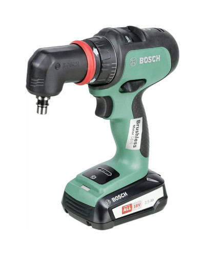 Аккумуляторный шуруповерт Bosch AdvancedDrill 18 Set, 2 акб PBA 18 V 2,5 Ah W-B, з/у AL 1830 CV  - фото 7