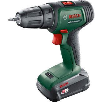 Акумуляторний дриль-шурупокрут Bosch UniversalDrill 18V з 2 акб 1.5 Ah і з/п, у кейсі