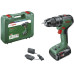 Акумуляторний ударний безщітковий дриль-шуруповерт Bosch UniversalImpact 18V-60 (1x 2,0Ah) + ЗП AL 18V-20