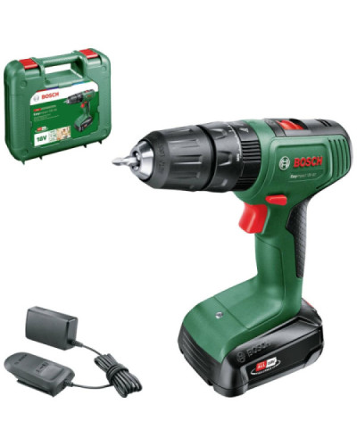 Акумуляторний дриль-шуруповерт Bosch EasyDrill 18V-38 (1x 2,0Ah) + AL18V-20 + кейс
