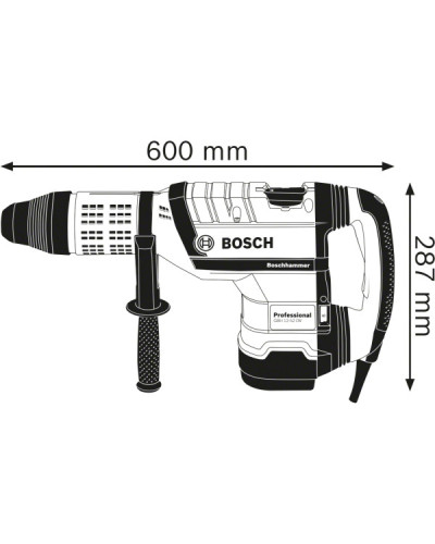Перфоратор Bosch GBH 12-52 DV  - фото 13