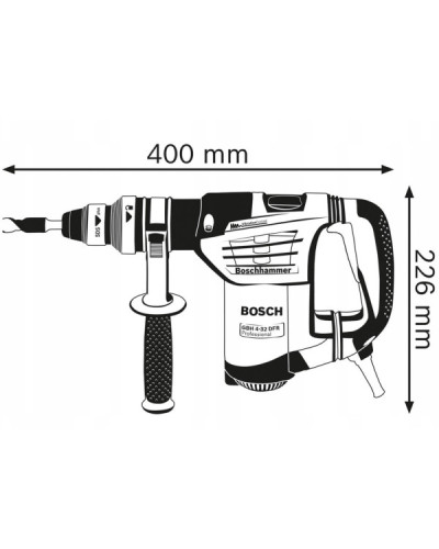Перфоратор Bosch GBH 4-32 DFR-S  - фото 6