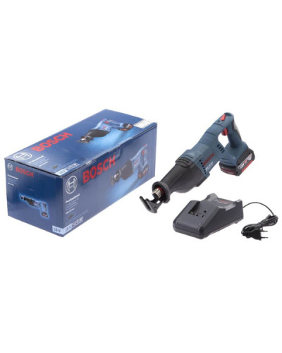 Акумуляторна шабельна пила Bosch GSA 18V-LI + GBA 18 В 4,0 А * год + GAL 18V-40  - фото 2