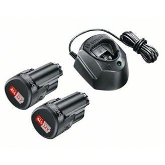 Набiр акумуляторів Bosch 2 АКБ 12 V x1.5 Ah+ ЗП GAL 1210 CV