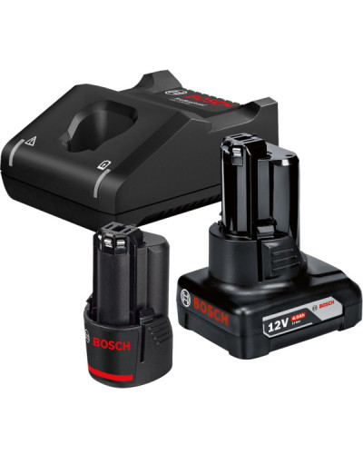 Набiр акумуляторів Bosch 2.0Ah + 4.0Ah + зарядний пристрій GAL 12V-40