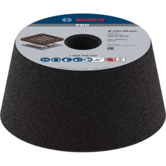 Конусный чашечный шлифкруг Bosch 90x110x55 MM K36 МЕТ