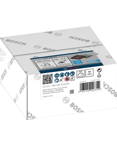 Конусный чашечный шлифкруг Bosch 90x110x55 MM K36 МЕТ - фото 2 Конусный чашечный шлифкруг Bosch 90x110x55 MM K36 МЕТ - фото 2