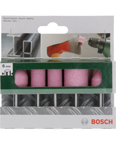 Набір корундових фрез (шарошок) Bosch 5 шт 6 мм  - фото 3