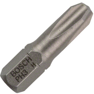 100 біт Extra Hard 25 мм PH3 Bosch