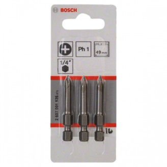 3 біти Extra Hard 51 мм PH2 Bosch