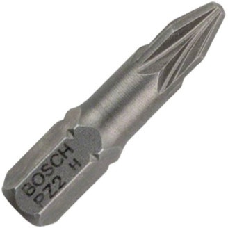 3 біти Extra Hard 25 мм PZ2 Bosch