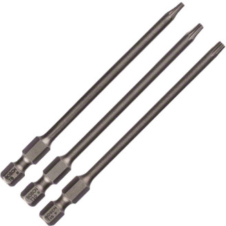 3 біти Extra Hard 89 мм T8 / 10/15 Bosch