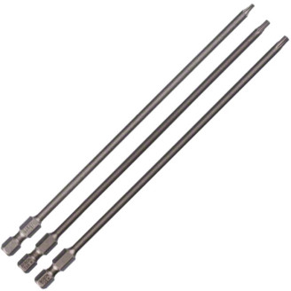 3 біти Extra Hard 152 мм T8 / 10/15 Bosch