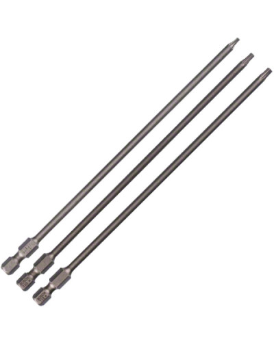 3 біти Extra Hard 152 мм T8 / 10/15 Bosch