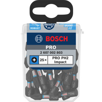 PRO 25 біт Impact Control 25 мм PH2 TicTac