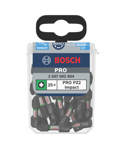 PRO 25 бит Impact Control 25 мм PZ2 TicTac  - фото 2
