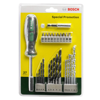 Набор бит и сверл Bosch, 27 шт