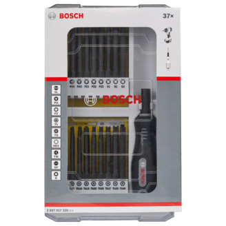Набор бит+отвертка Bosch, 37 шт