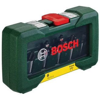 Набір фрез Bosch SET 8мм 6 шт
