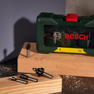 Набір фрез Bosch SET 8мм 6 шт