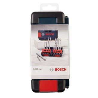 Сверло SDS-plus 8 шт. Tough Box 5-10 мм