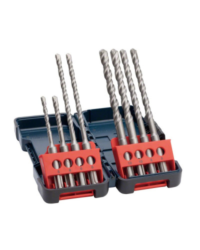 Свердло SDS-plus 8 шт. Tough Box 5-10 мм