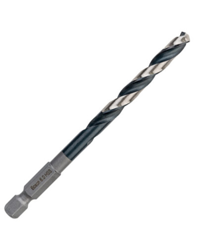 Свердло по металу Impact Control з шестигранником, 6 мм