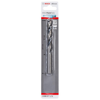 1 HSS PointTeQ Bosch Свердло 9 мм