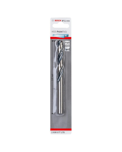 1 HSS PointTeQ Bosch Свердло 11 мм  - фото 2