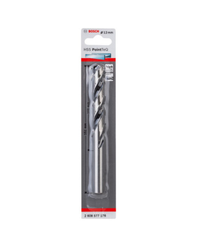 1 HSS PointTeQ Bosch Свердло 12 мм  - фото 2