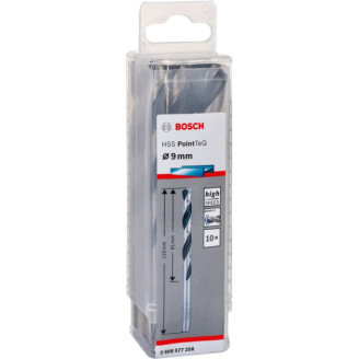 10 HSS PointTeQ свердел 9 мм Bosch
