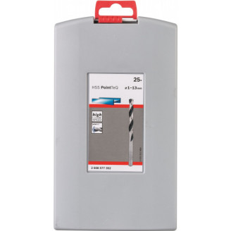 Набор сверл HSS PointTeQ 25 шт ProBox D1-13