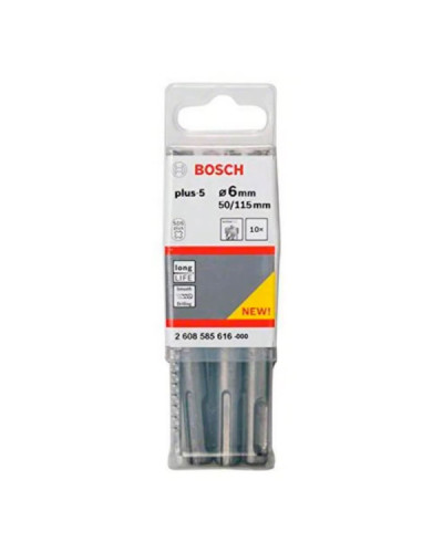10 Бурів Bosch SDS plus-5, 6x50x115  - фото 2