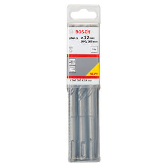 10 Бурів Bosch SDS plus-5, 12x100x165