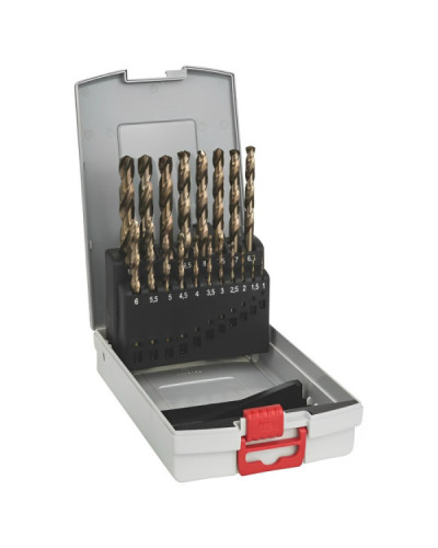 PRO Набір свердел HSS-Co 19 шт ProBox D1-10