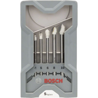 Набор X-Pro 5 сверл Expertceramic 4-10мм