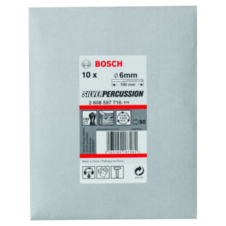 10 cверл Bosch CYL-3 бетон 6Х100мм SilverPerc