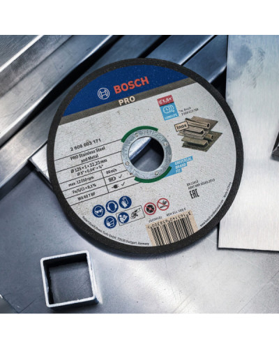 Відрізний круг Bosch pro for inox 125*1мм  - фото 4