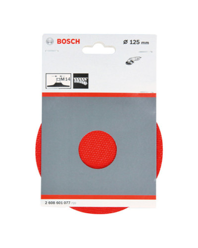 Опорна тарілка на липучці Bosch 125мм для КШМ  - фото 2