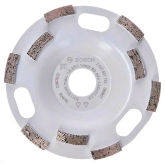Алмазная чашка PRO for Concrete 125mm Aquarius Fast Removal