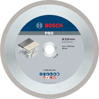 PRO Алмазный диск Best for Ceramic230-22,23