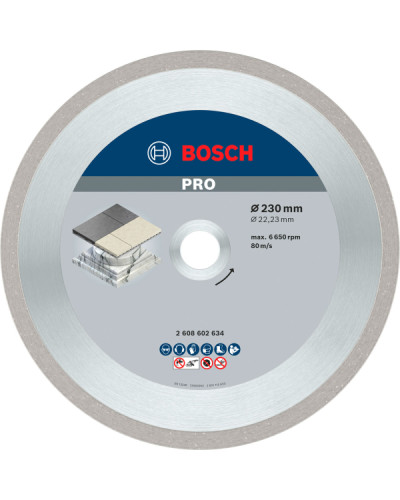 PRO Алмазний диск Best for Ceramic230-22,23